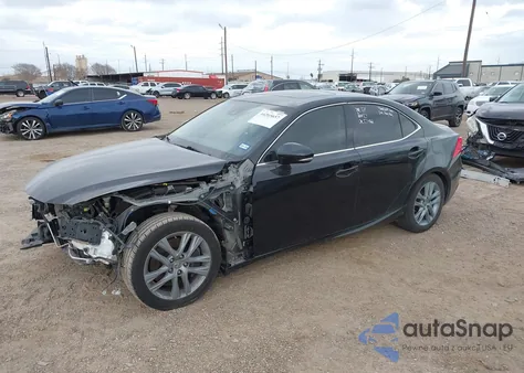 2019 Lexus Is 300 z USA, uszkodzony, nr VIN JTHBA1D22K5094829